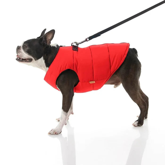 Rain Repellant Padded Vest - Red