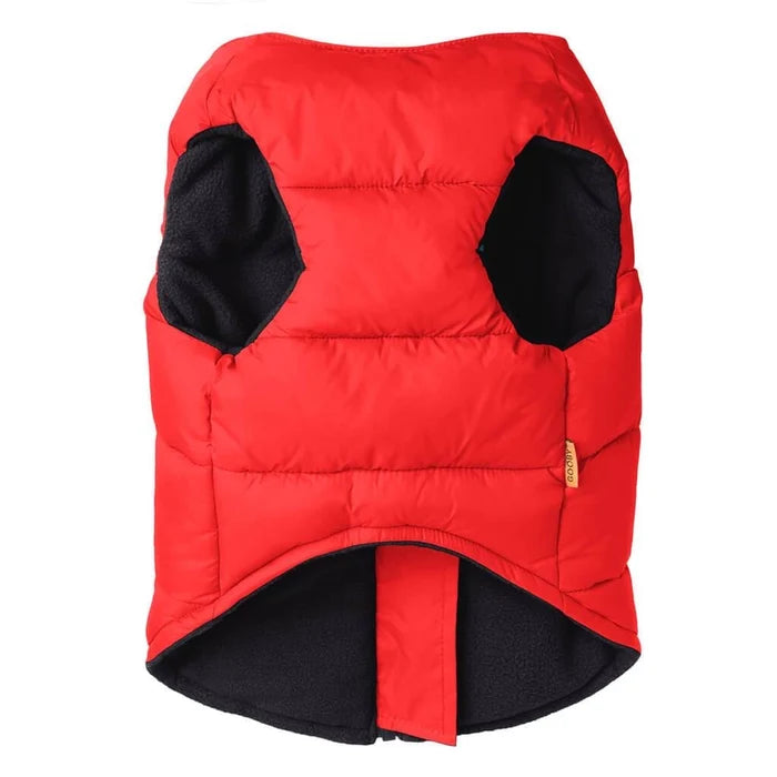 Rain Repellant Padded Vest - Red