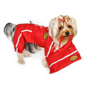 Raincoat Bodysuit with Reflective Stripes & Matching Pouch - Posh Puppy Boutique