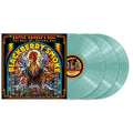 Vinyl records with a colorful cover featuring 'Blackberry Smoke' on a white background