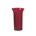 Replacement mortuary glass-ruby closed used in funeral service operations, from lynch supply