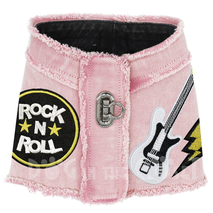 Rock n Roll Denim Harness Vest in 3 Colors - Posh Puppy Boutique