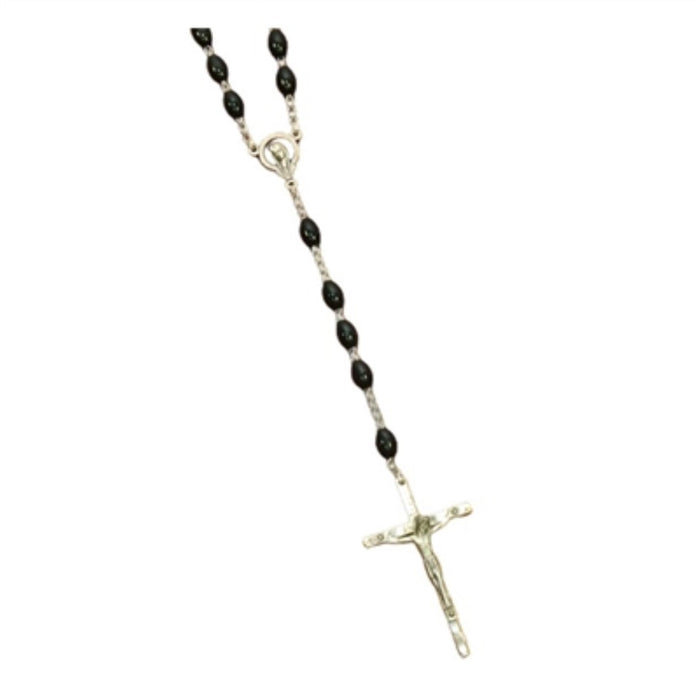 Rosary beads-plastic oval used in funeral service operations, from lynch supply