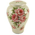 Rose bouquet floral ceramic cremation urn cremation supplies and equipment product