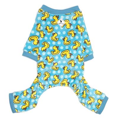 Rubber Duck Fleece Dog Jammies - Posh Puppy Boutique