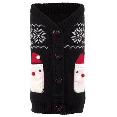 Santa Cardigan - Posh Puppy Boutique
