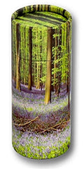 Scattering urn-bluebell forest "mini" cremation supplies and equipment product