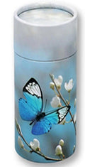 Scattering urn-butterfly blossom "mini" cremation supplies and equipment product