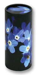 Scattering urn-forget me not "mini" cremation supplies and equipment product