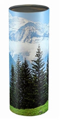 Scattering urn-mountain view cremation supplies and equipment product