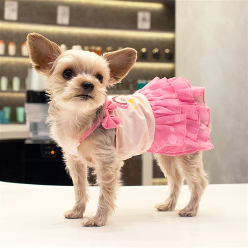 Sequin Flamingo Dress - Posh Puppy Boutique