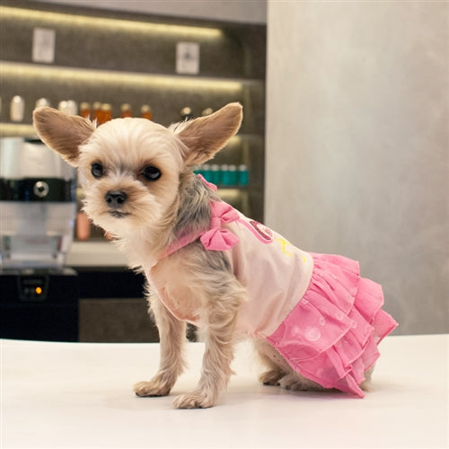 Sequin Flamingo Dress - Posh Puppy Boutique