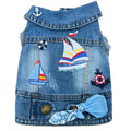 Seven Seas Denim Vest - Posh Puppy Boutique