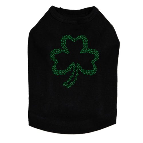 Shamrock # 2 Rhinestone Dog Tank - Many Colors - Posh Puppy Boutique
