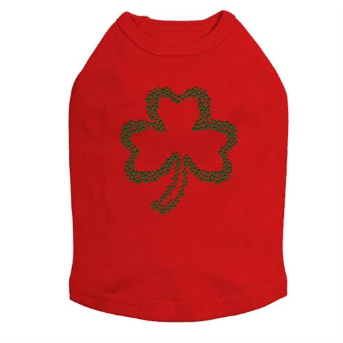 Shamrock # 2 Rhinestone Dog Tank - Many Colors - Posh Puppy Boutique