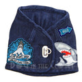 Shark Attack Denim Harness Vest in 3 Colors - Posh Puppy Boutique
