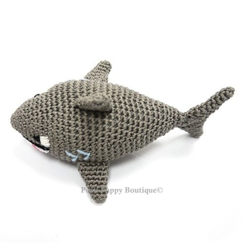Shark Crochet Plush Toy - Posh Puppy Boutique