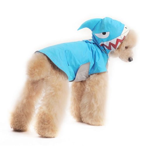Shark Raincoat - Posh Puppy Boutique