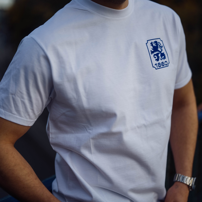 Shirt - "1860" (weiß)