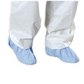 Shoe covers-premium aqua track used in funeral service operations, from lynch supply