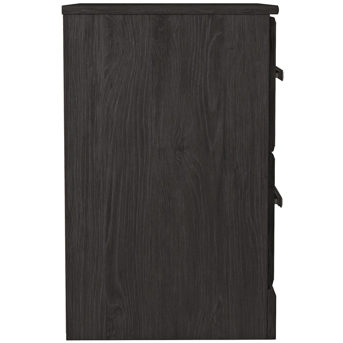 Signature Design by Ashley Belachime B2589-92 Two Drawer Night Stand IMAGE 3