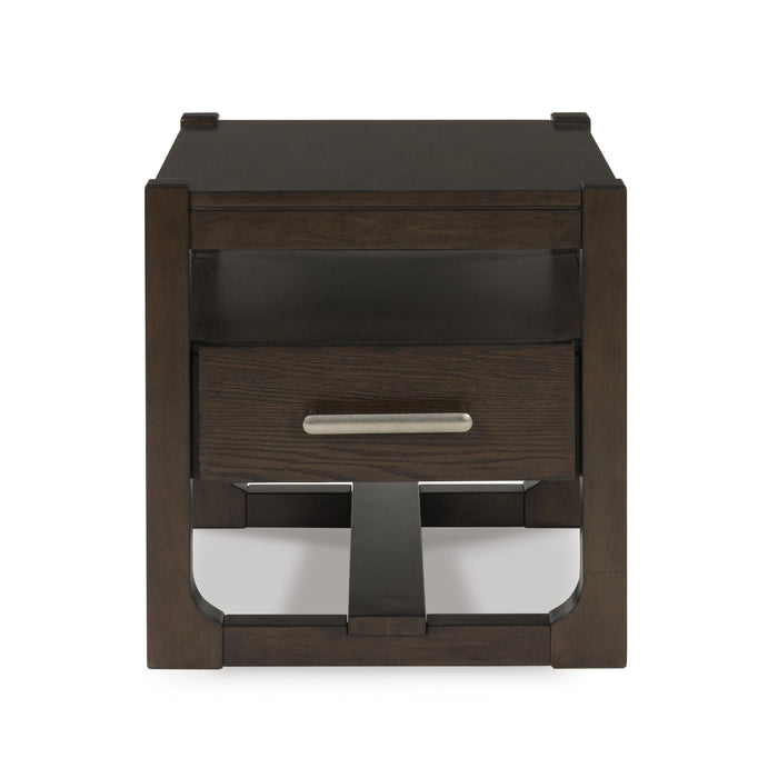 Signature Design by Ashley Breckington T856-2 Square End Table IMAGE 2