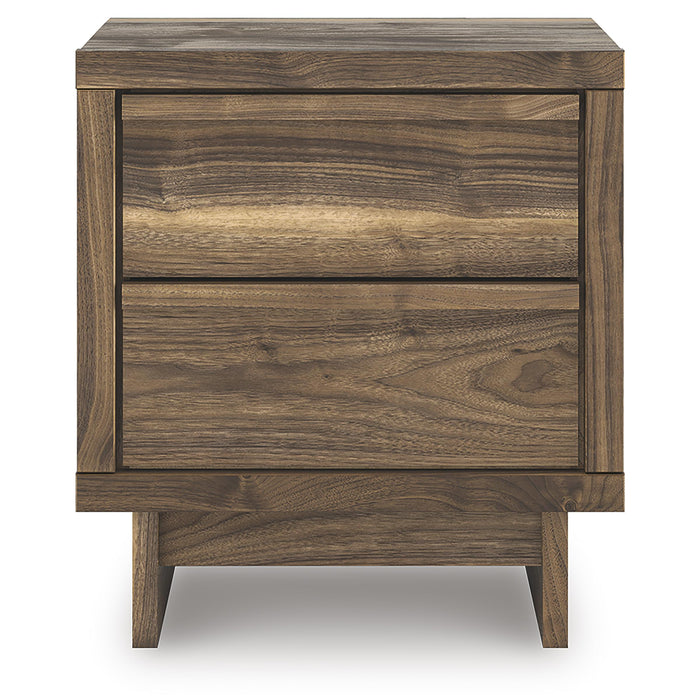 Signature Design by Ashley Chirason PCB3367-92 Two Drawer Night Stand IMAGE 3