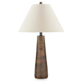 Signature Design by Ashley Danset L329104 Wood Table Lamp IMAGE 1