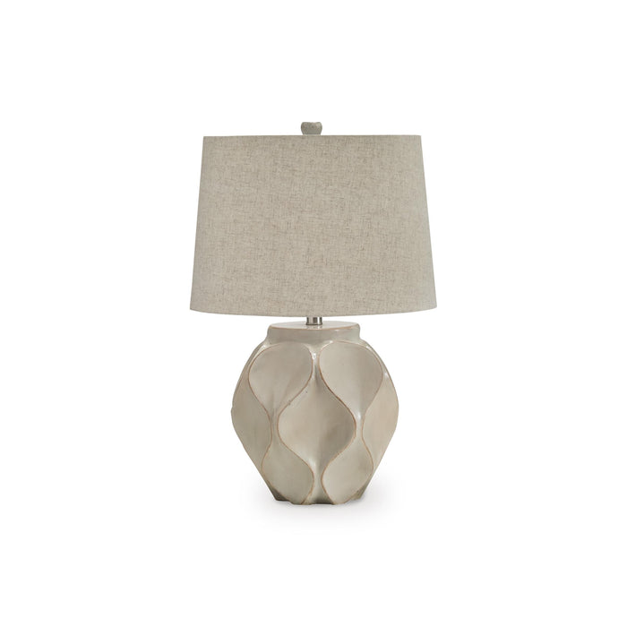 Signature Design by Ashley Edselham L235974 Paper Table Lamp IMAGE 1