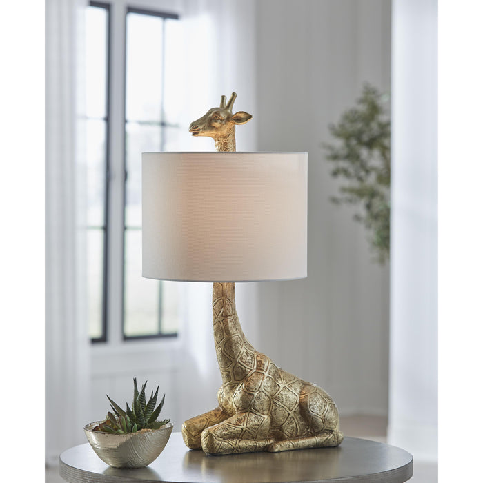 Signature Design by Ashley Ferrison L317004 Poly Table Lamp IMAGE 2