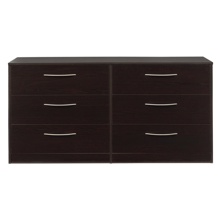 Signature Design by Ashley Finch EB3392-131 Six Drawer Dresser IMAGE 1
