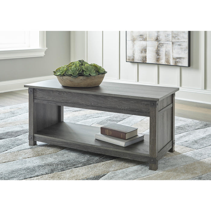 Signature Design by Ashley Freedan T175-9 Rectangular Lift Top Cocktail Table IMAGE 8