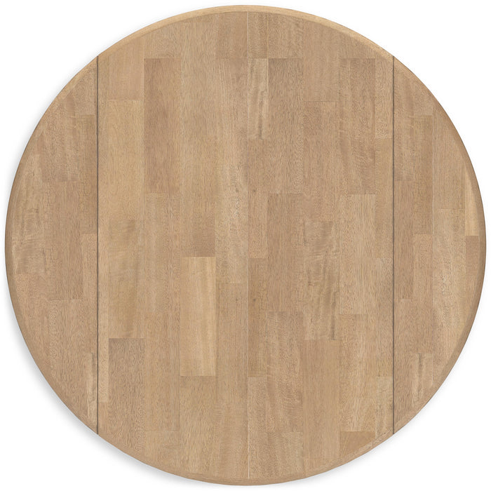 Signature Design by Ashley Gesthaven D396-15 Round Dining Room Drop Leaf Table IMAGE 4