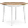 Signature Design by Ashley Gesthaven D398-15 Round Dining Room Drop Leaf Table IMAGE 1