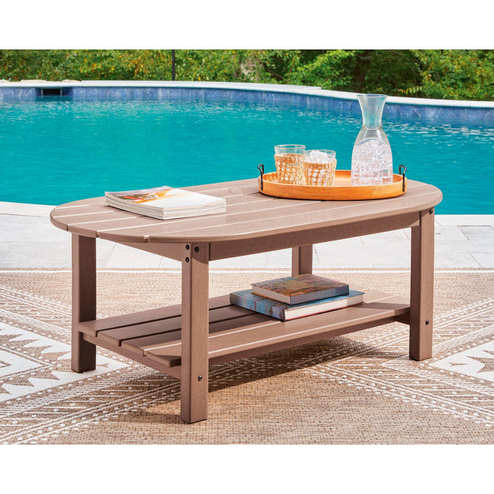 Signature Design by Ashley Grover Beach PCP422-700 Oval Cocktail Table IMAGE 4
