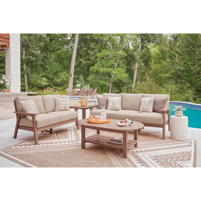 Signature Design by Ashley Grover Beach PCP422-700 Oval Cocktail Table IMAGE 7