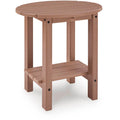 Signature Design by Ashley Grover Beach PCP422-706 Oval End Table IMAGE 1