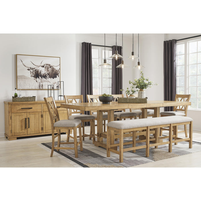 Signature Design by Ashley Havonplane D773-124 Upholstered Barstool IMAGE 8