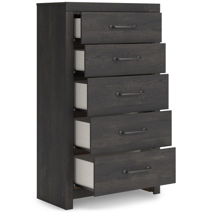 Signature Design by Ashley Hollivern PCB2108-46 Five Drawer Chest IMAGE 2