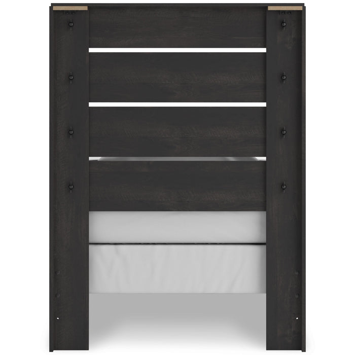 Signature Design by Ashley Hollivern B2108B11 Twin Panel Bed IMAGE 4