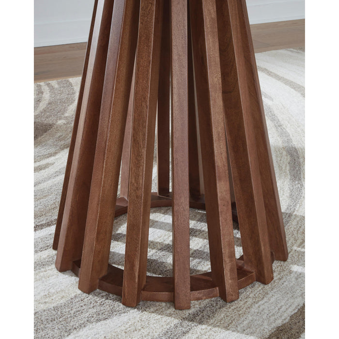 Signature Design by Ashley Kallari T737-6 Round End Table IMAGE 4