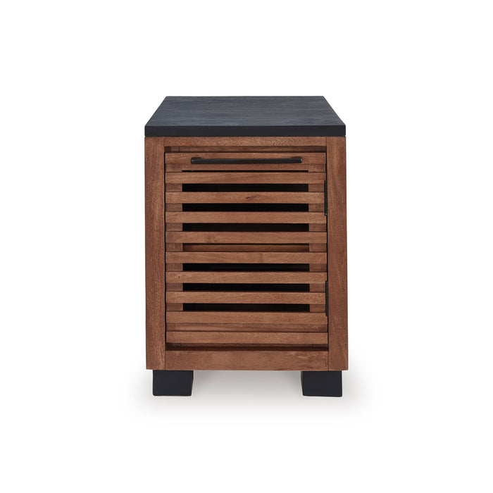 Signature Design by Ashley Kallari T737-7 Chair Side End Table IMAGE 3