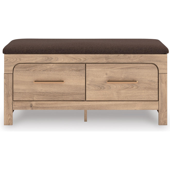 Signature Design by Ashley Kinlanni PCB1360-09 Bedroom Upholstered Storage Bench IMAGE 5