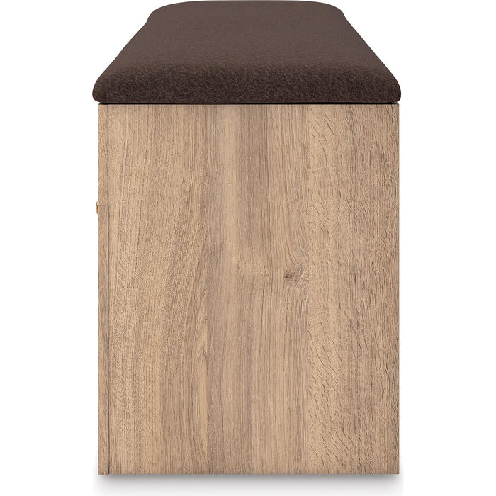 Signature Design by Ashley Kinlanni PCB1360-09 Bedroom Upholstered Storage Bench IMAGE 6