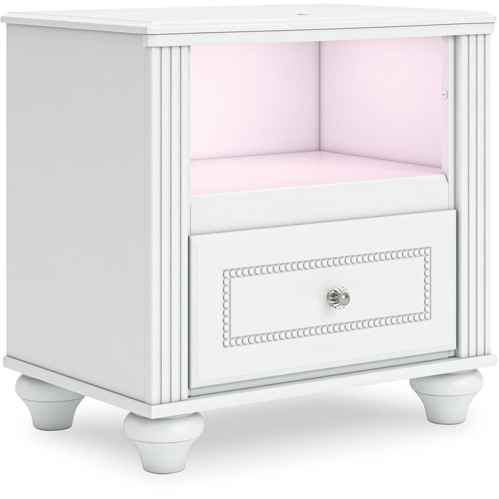 Signature Design by Ashley Kozlani 1-Drawer Nightstand PCB1819-91 IMAGE 5