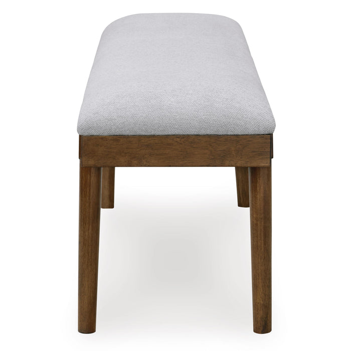 Signature Design by Ashley Lyncott D615-00 Large Upholstered Dining Room Bench IMAGE 3