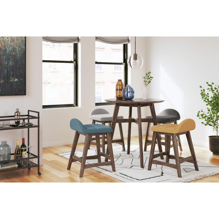 Signature Design by Ashley Lyncott D615-424 Upholstered Barstool IMAGE 8