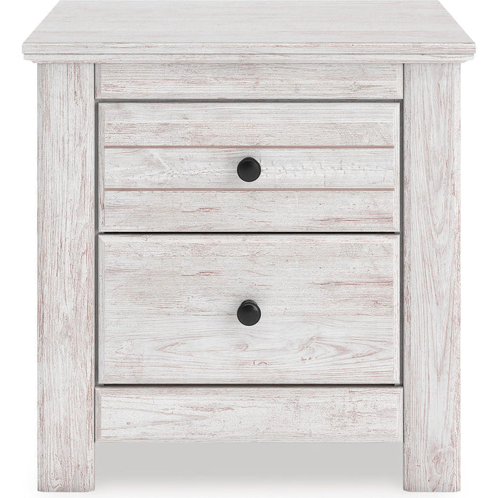 Signature Design by Ashley Makidern PCB1171-92 Two Drawer Night Stand IMAGE 2
