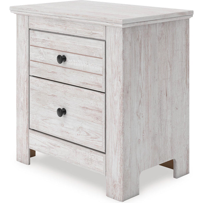 Signature Design by Ashley Makidern PCB1171-92 Two Drawer Night Stand IMAGE 4