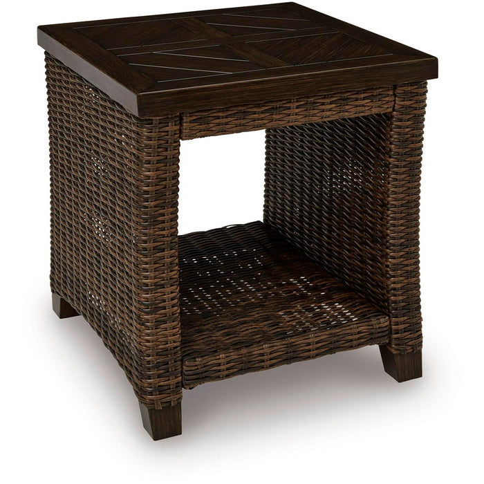 Signature Design by Ashley Monterey Point PCP760-702 Square End Table IMAGE 1